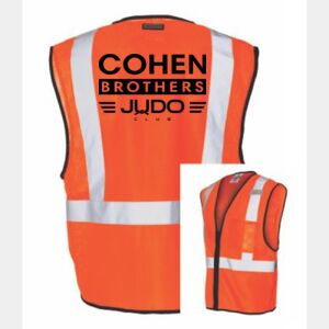 Safety Vest with Zipper Front Thumbnail