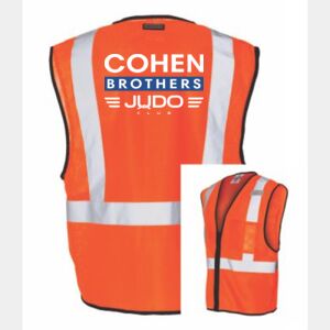 Safety Vest with Zipper Front Thumbnail