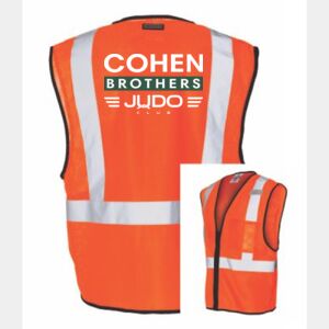 Safety Vest with Zipper Front Thumbnail