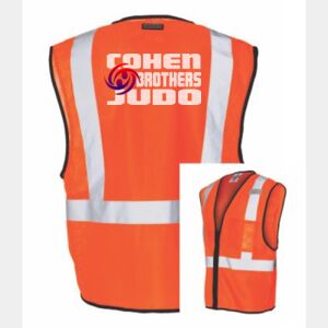 Safety Vest with Zipper Front Thumbnail