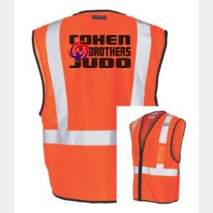Safety Vest with Zipper Front Thumbnail