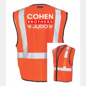 Safety Vest with Zipper Front Thumbnail