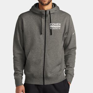 Club Fleece Sleeve Swoosh Full Zip Hoodie Thumbnail