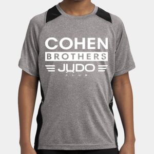 Youth Heather Colorblock Contender ™ Tee Thumbnail