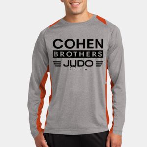 Long Sleeve Heather Colorblock Contender ™ Tee Thumbnail