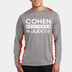 Long Sleeve Heather Colorblock Contender ™ Tee Thumbnail