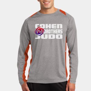 Long Sleeve Heather Colorblock Contender ™ Tee Thumbnail